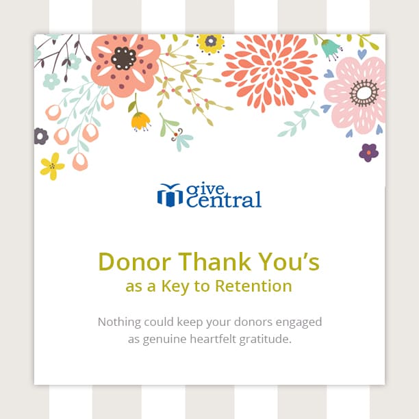 Donor Thank you ebook